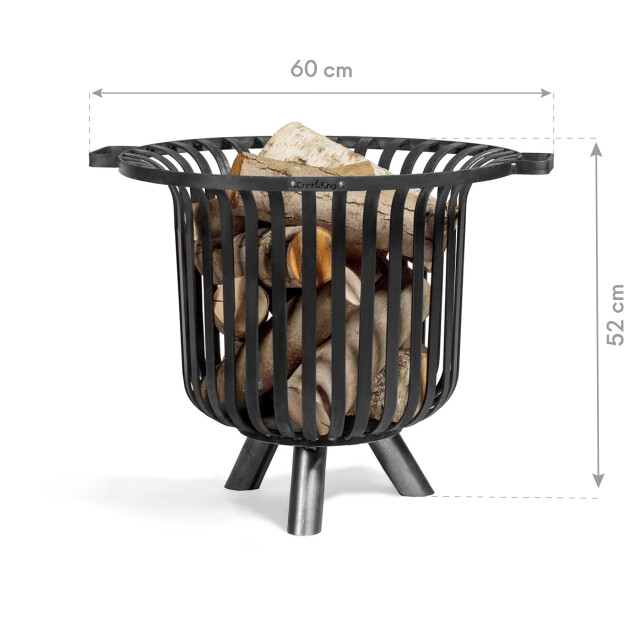 CookKing Vuurkorf verona 60x60x52 cm - 3171381 large