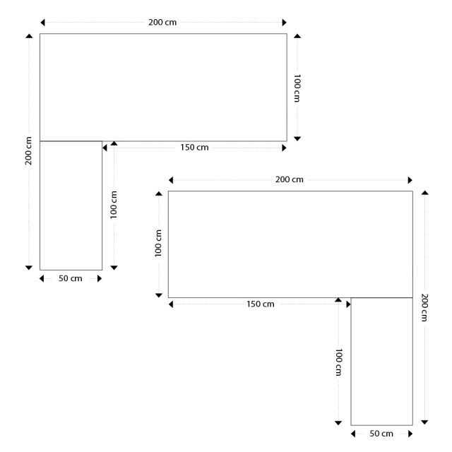 Alterego Groot hoekbureau xline 2950093 large