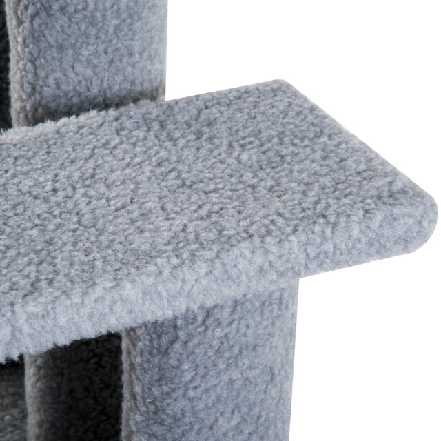 4goodz Pawhut huisdierentrap katten- en hondentrap 4 treden 63,5x43x60cm 3171378 large