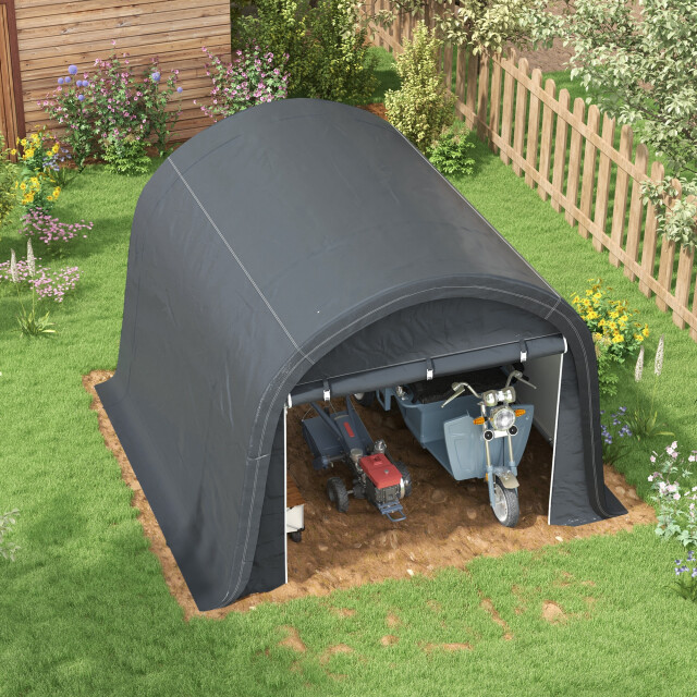 4goodz Outsunny opslagtent/gereedschapsschuur 3x3m met uv-bescherming 3171373 large