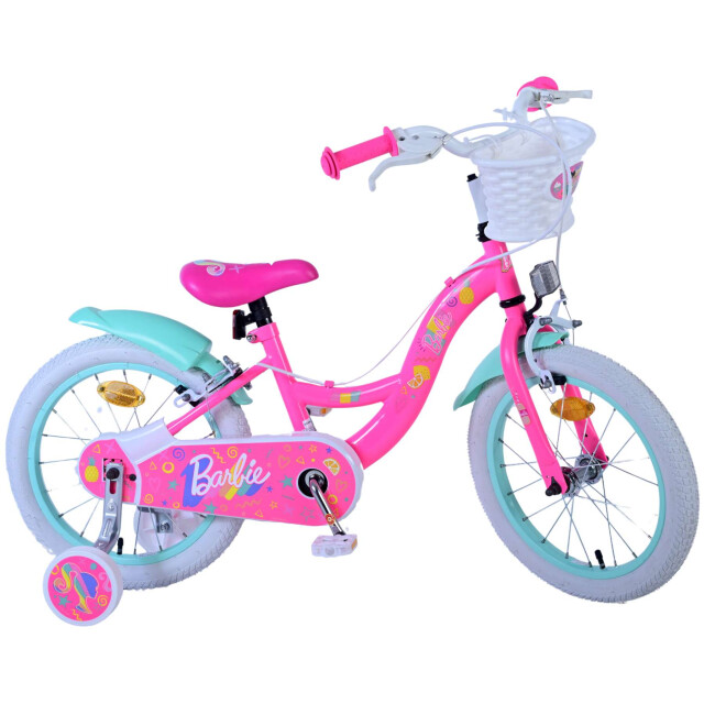 Barbie Kinderfiets twee handremmen Barbie Kinderfiets - Twee Handremmen large
