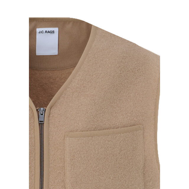 J.C. Rags Rockwell mouwloos vest 095745-002-M large