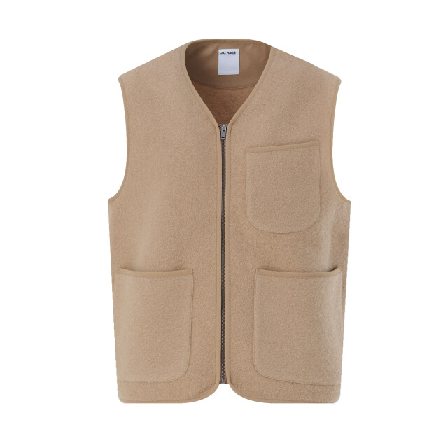 J.C. Rags Rockwell mouwloos vest 095745-002-M large