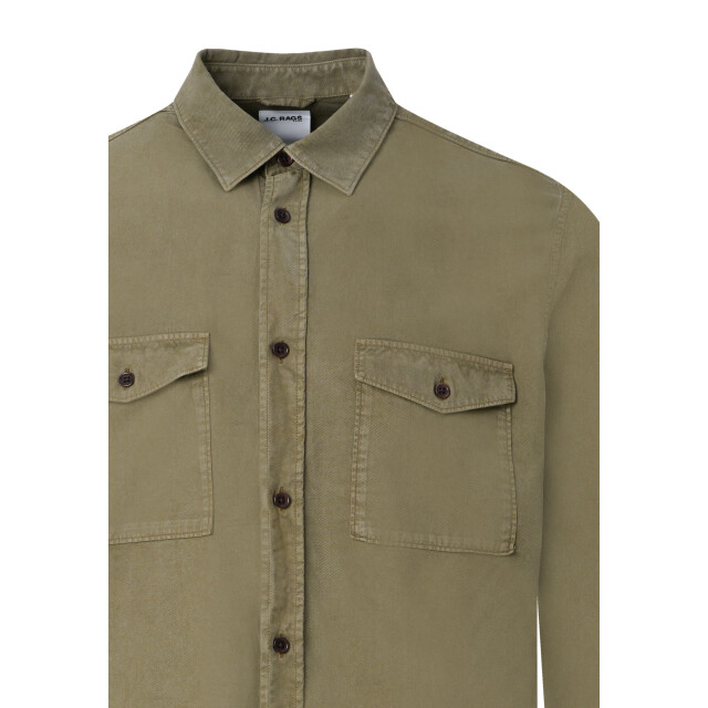 J.C. Rags Rhiley casual overhemd met lange mouwen 093570-002-XXL large