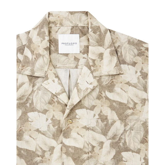 Profuomo Casual shirt met korte mouwen 101896-001-L large