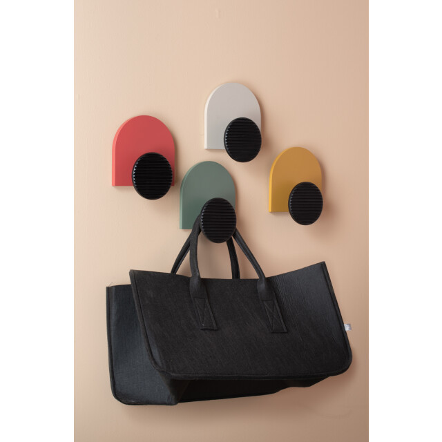Present Time coat hanger single knob rode oker 3062415 large
