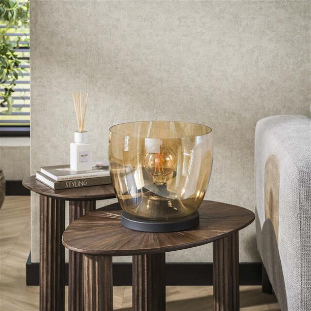 Hoyz vloerlamp up l amberkleurig glas Ø29 3171168 large