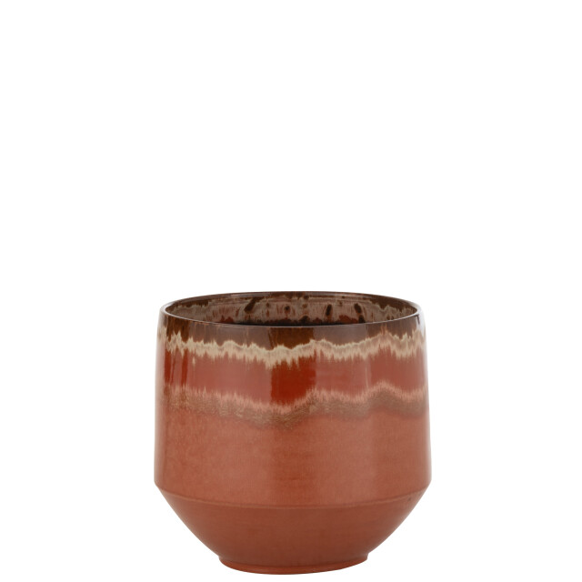 J-Line bloempot aline keramiek large 27x27x28cm 3006726 large