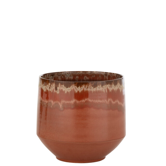 J-Line bloempot aline keramiek extra large 32.5x32.5x32cm 3006725 large