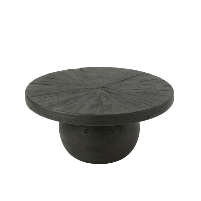 J-Line salontafel bol shanil hout 80x80x39.5cm 3004118 large