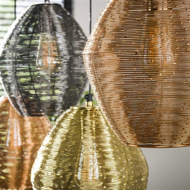 Hoyz hanglamp 5l web mix mat nikkel mix kleur 3171165 large