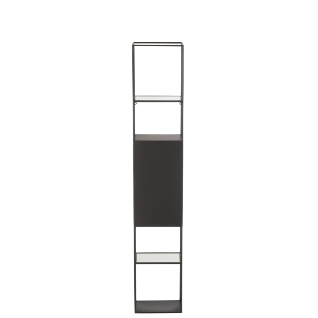 J-Line rek ricard metaal/glas 25x15x140cm 3002399 large