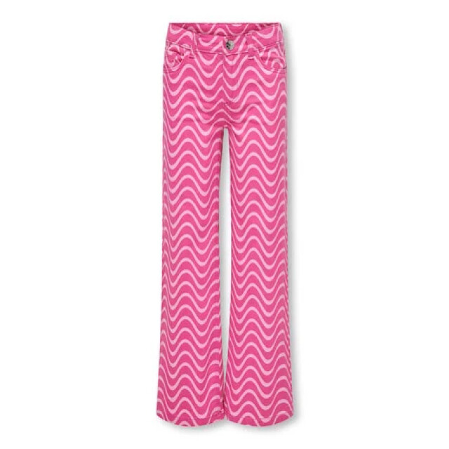 Only Zomer broek meisjes , bootcut fit kogagnete 15328969 - Raspberry Rose Corsage - Kogagnete large