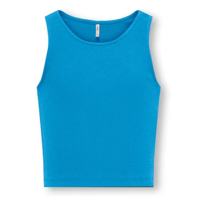 Only Zomer top meisjes gestreept kognessa 15320223 - Azure Blue - Kognessa large