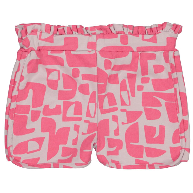 Quapi Zomer broek meisjes - aop grafisch florence QS253 - Florence - paars - AOP grafisch large