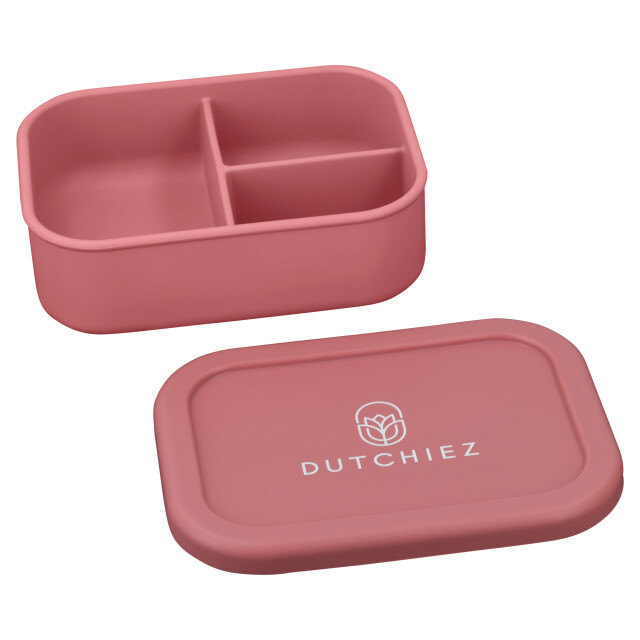Dutchiez Siliconen lunchbox - Siliconen Lunchbox - Cloudy Pink large
