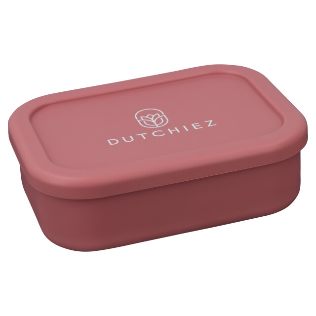 Dutchiez Siliconen lunchbox - Siliconen Lunchbox - Cloudy Pink large