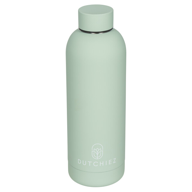 Dutchiez Drinkfles – thermosfles – rvs – – Drinkfles – Thermosfles – RVS – 500 ml – Pastel Green large