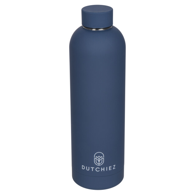 Dutchiez Drinkfles – thermosfles – rvs – – Drinkfles – Thermosfles – RVS – 750 ml – Navy Blue large