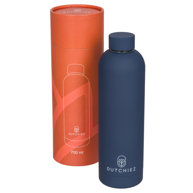 Dutchiez Drinkfles – thermosfles – rvs – – Drinkfles – Thermosfles – RVS – 750 ml – Navy Blue large