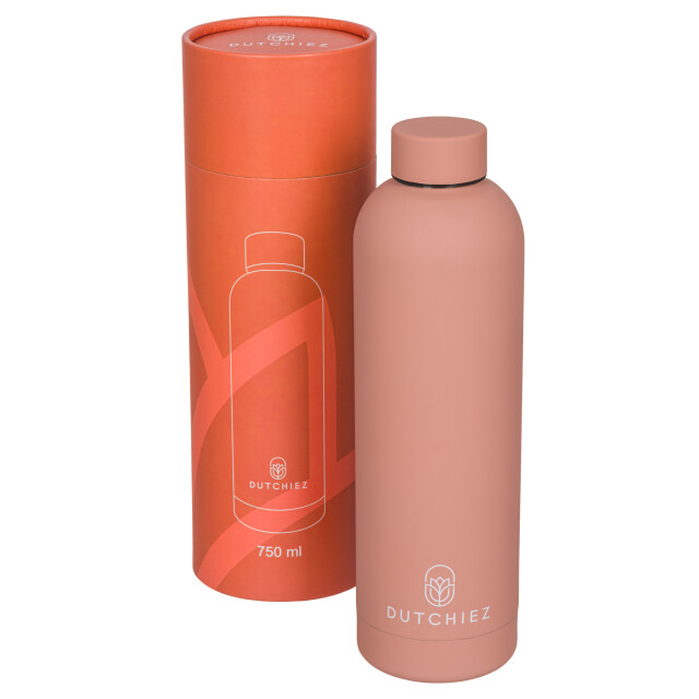 Dutchiez Drinkfles – thermosfles – rvs – – dusty rose Drinkfles – Thermosfles – RVS – 750 ml – Dusty Rose large