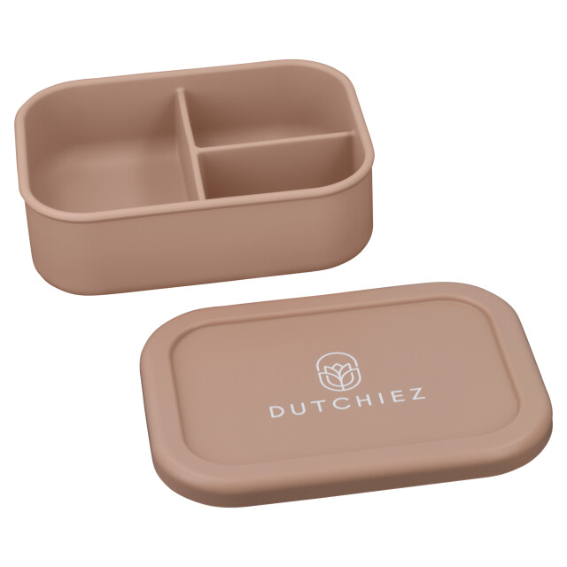 Dutchiez Siliconen lunchbox - Siliconen Lunchbox - Mocha Beige large