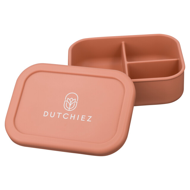 Dutchiez Siliconen lunchbox - Siliconen Lunchbox - Peachy Orange large