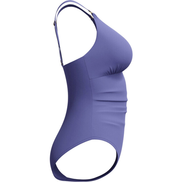 Speedo eco v neck 1p blu wedstrijd badpak dames combi 068187_241-44 large