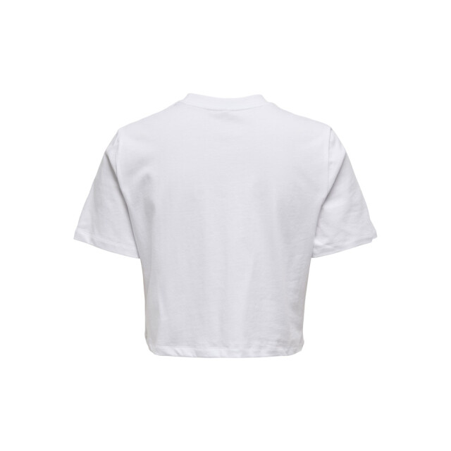 Only onldara s/s short mix top jrs 15346594 feather gray 06011.198.0150 large
