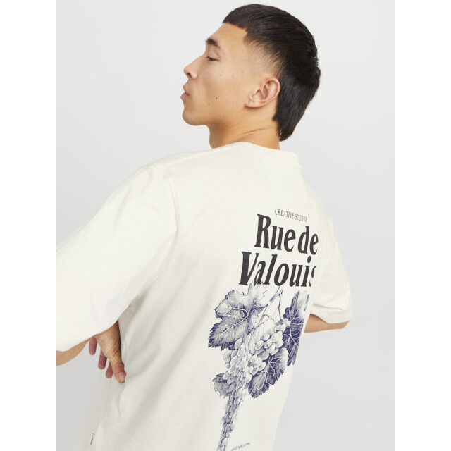 Jack & Jones jorparos easter sketch tee ss crew 12273171 antique white 05011.100.0137 large