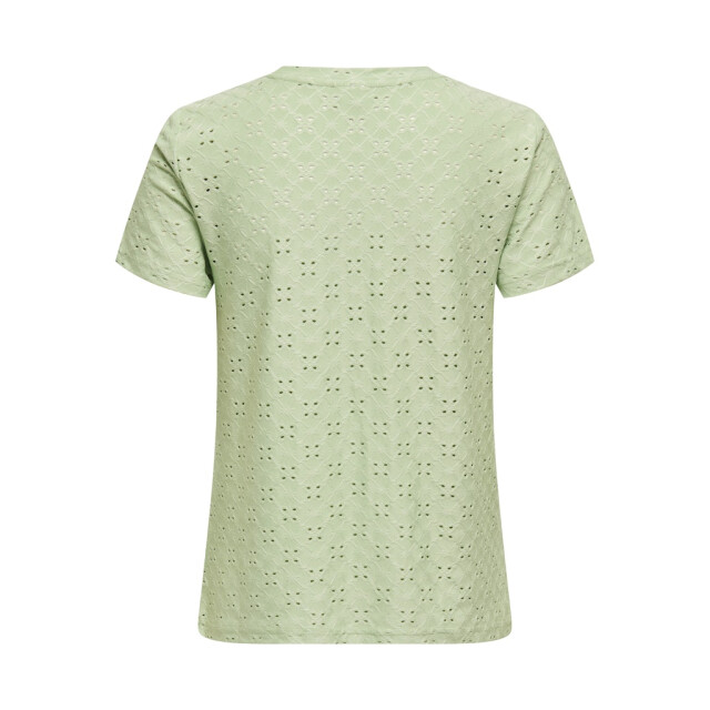 Jacqueline de Yong cathinka s/s tag top jrs noos 15158450 smoke green 06011.369.0106 large