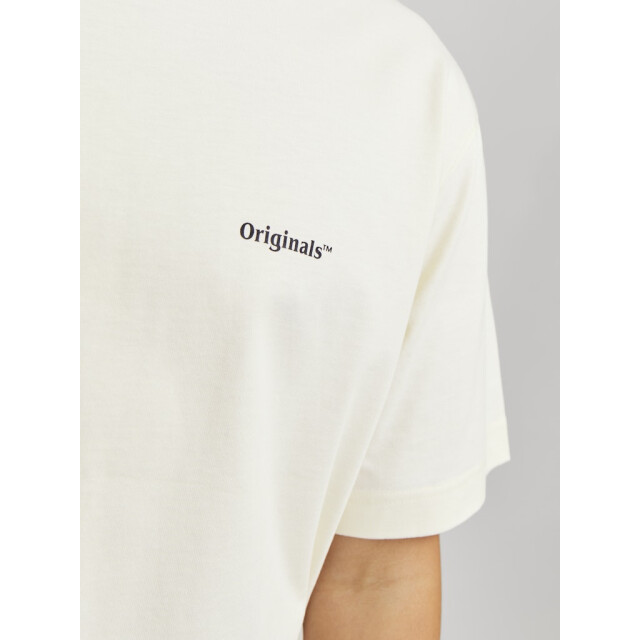 Jack & Jones jorparos easter sketch tee ss crew 12273171 antique white 05011.100.0137 large