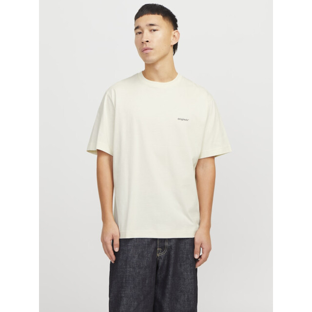 Jack & Jones jorparos easter sketch tee ss crew 12273171 antique white 05011.100.0137 large