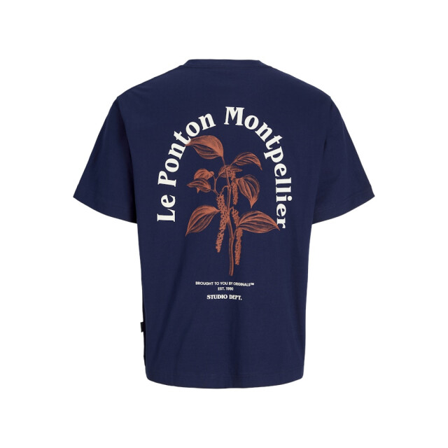 Jack & Jones jorparos easter sketch tee ss crew 12273171 ocean cavern 05011.240.0103 large