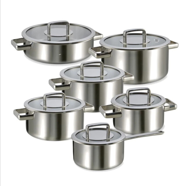 Habonne Royal triply pannenset 6-delig rvs 8721249470400 large