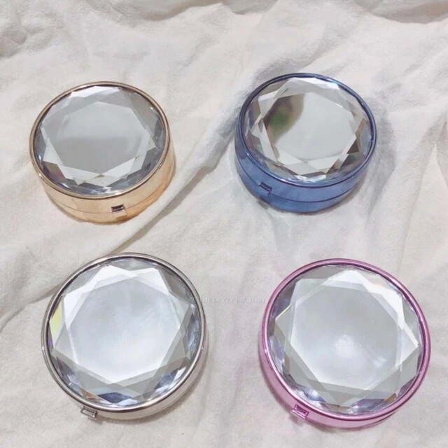 DEZZY'S Diamond lens case (jaarlenzen) 2491 large