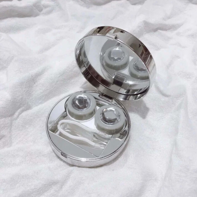 DEZZY'S Diamond lens case (jaarlenzen) 2491 large
