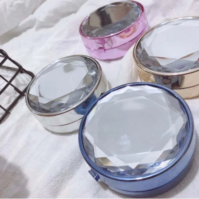 DEZZY'S Diamond lens case (jaarlenzen) 2476 large