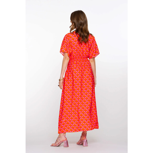 Geisha 57092-20 dress coral / pink 57092-20 Dress Coral / pink large