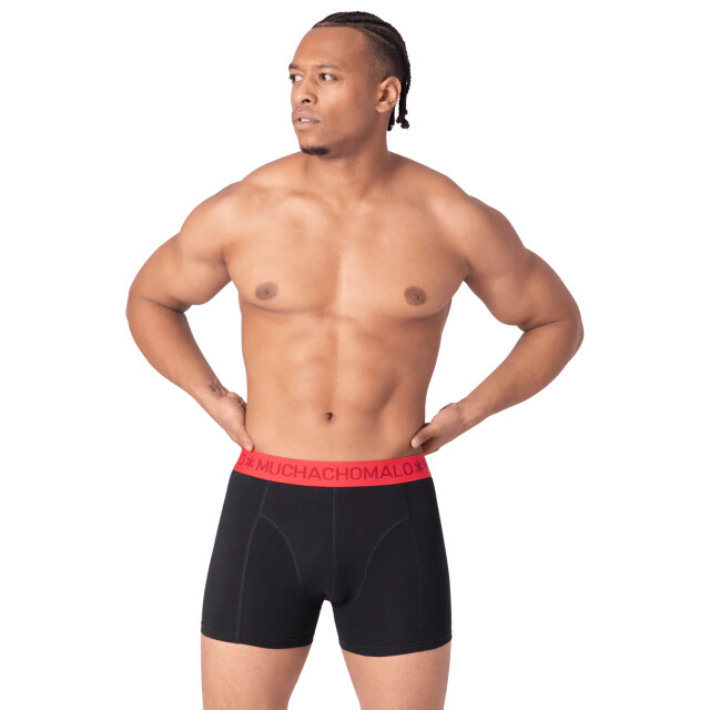 Muchachomalo Heren 2-pack boxershorts U-SOLID1010-1156 large