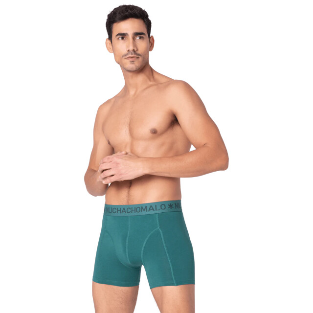 Muchachomalo Heren 2-pack boxershorts U-SOLID1010-1155 large