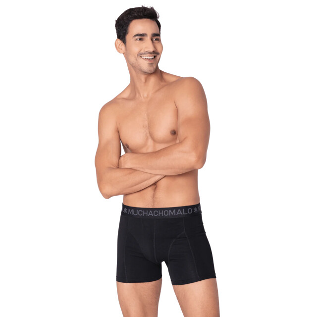 Muchachomalo Heren 12-pack boxershorts effen U-SOLID1010-971 large