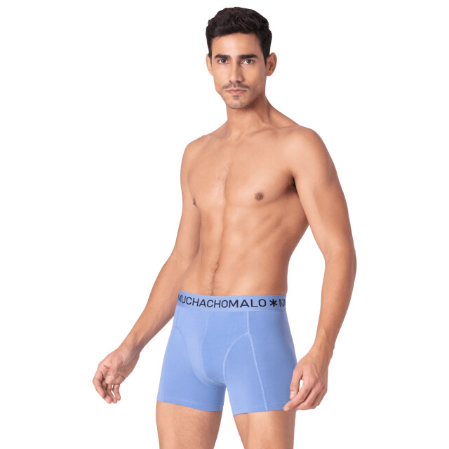 Muchachomalo Heren 2-pack boxershorts U-SOLID1010-1157 large