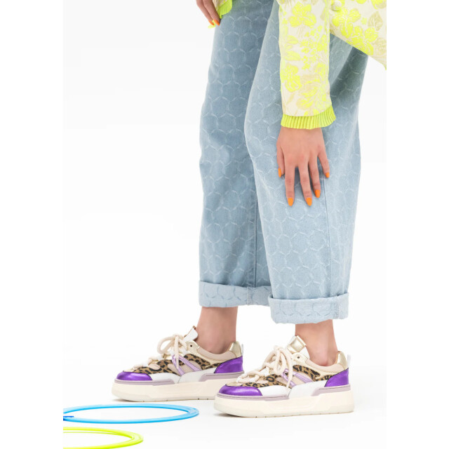 DWRS Label B11387 walton leo/purple B11387 large