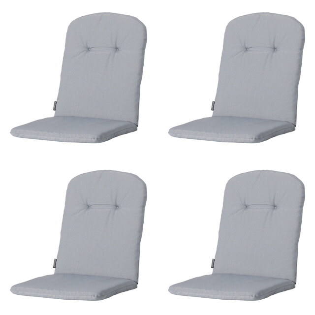 Madison Kussen kuip hoog panama light grey 45x96 - 4 stuks 2911423 large
