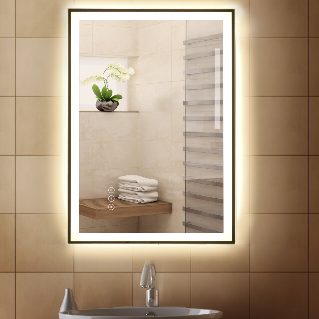 4goodz Kleankin badkamerspiegel led anticondens met touch bediening 3171651 large
