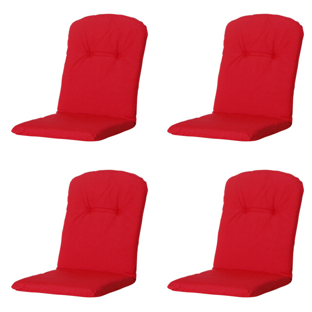 Madison Kussen kuip hoog panama red 45x96 - 4 stuks 2911422 large