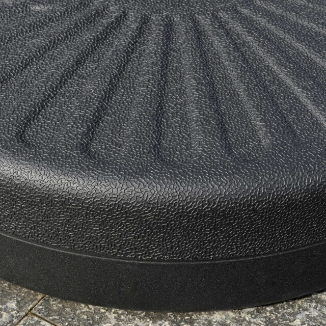 4goodz Outsunny universele vulbare parasolvoet 25 kg - 3171648 large