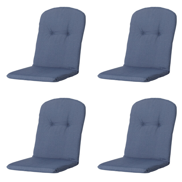 Madison Kussen kuip hoog panama safier blue 45x96 - 4 stuks 2911417 large