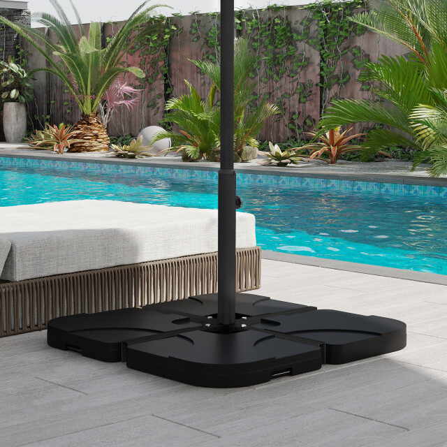 4goodz Outsunny kruisstandaard voor zweefparasol Ø38 tot 48 mm 3171649 large